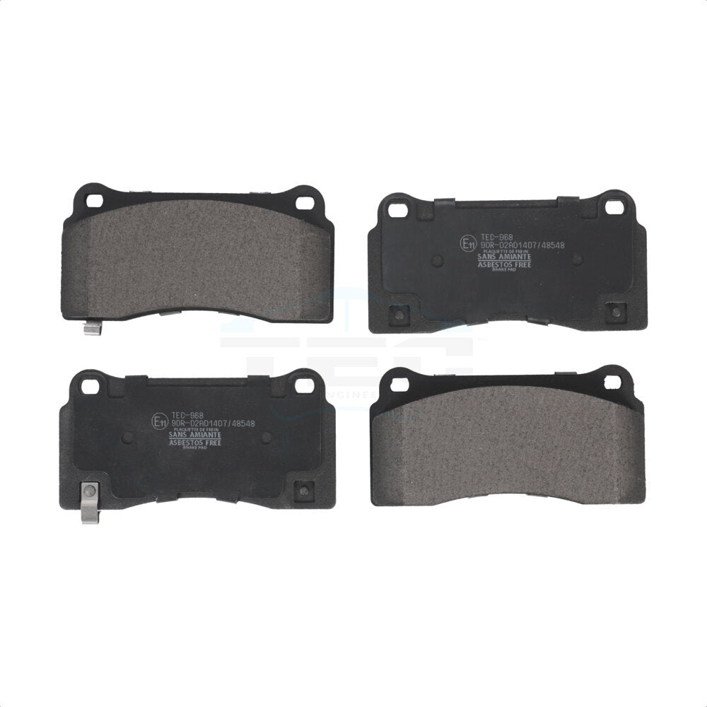 Plaquettes de frein à disque en céramique, pour Viper Dodge SRT Mercedes-Benz CL550 TEC-968