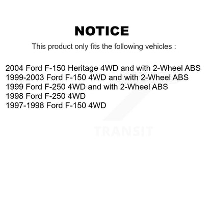 Tuyau hydraulique de frein avant gauche pour Ford F-150 Heritage F-250 12-H380555
