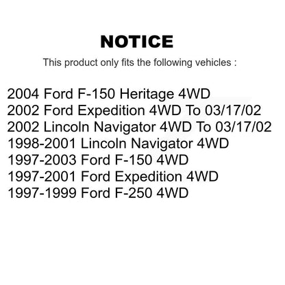 Tuyau hydraulique de frein avant droit, pour Ford F-150 Expedition F-250 Heritage 4WD
