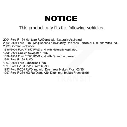 Tuyau hydraulique de frein central arrière pour Ford F-150 F-250 HD Expedition Heritage
