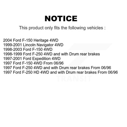 Tuyau hydraulique de frein central arrière pour Ford F-150 F-250 HD Expedition Heritage