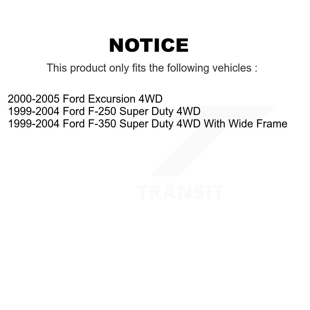 Tuyau hydraulique de frein central arrière, pour Ford F-350 Super Duty F-250 Excursion 4WD
