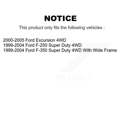 Tuyau hydraulique de frein central arrière, pour Ford F-350 Super Duty F-250 Excursion 4WD