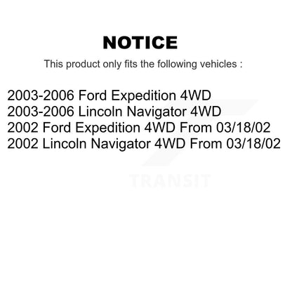 Tuyau hydraulique de frein avant droit pour Ford Expedition Lincoln Navigator 4WD