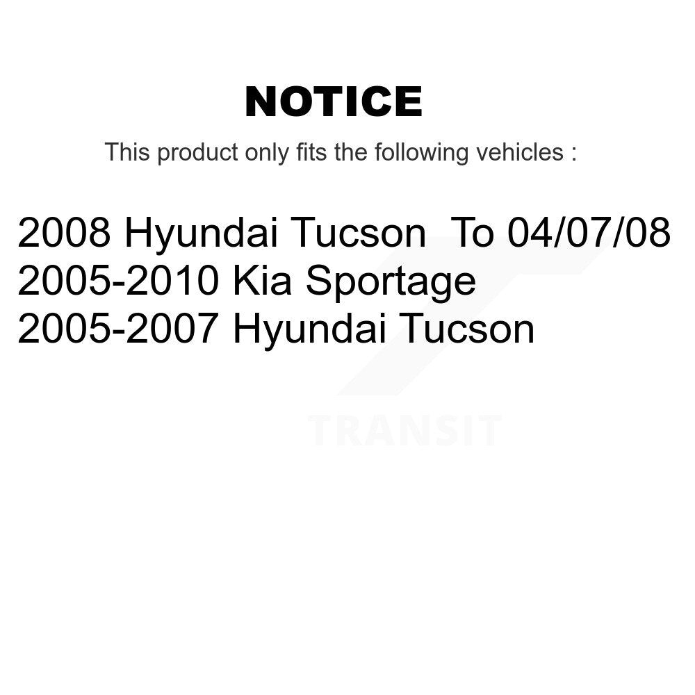 Tuyau hydraulique de frein avant gauche pour Hyundai Tucson Kia Sportage 12-H620598