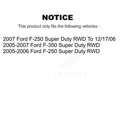 Tuyau hydraulique de frein avant gauche, pour Ford F-350 Super Duty F-250 RWD 12-H620607