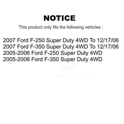 Tuyau hydraulique de frein avant gauche, pour Ford F-350 Super Duty F-250 4WD 12-H620626