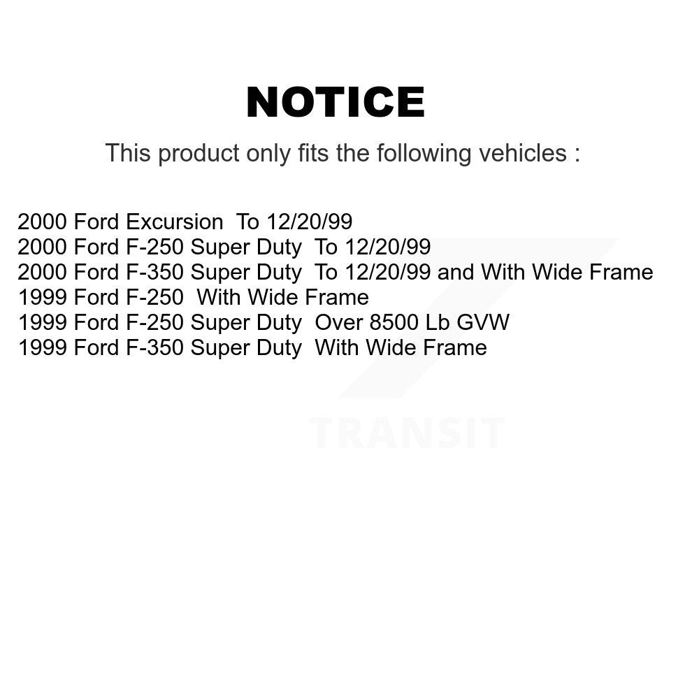 Tuyau hydraulique de frein arrière gauche, pour Ford F-350 Super Duty F-250 Excursion