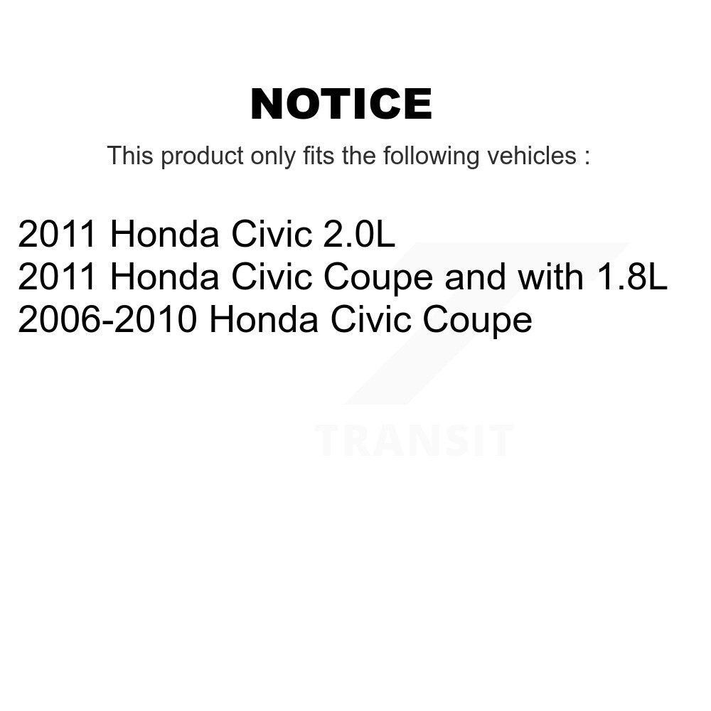 Tuyau hydraulique de frein avant droit pour Honda Civic 12-H620739