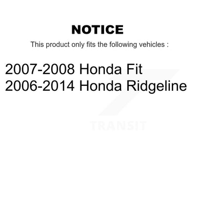 Tuyau hydraulique de frein arrière pour Honda Ridgeline Fit 12-H620746