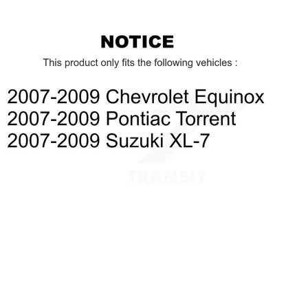 Tuyau hydraulique de frein arrière droit pour Chevrolet Equinox Pontiac Torrent Suzuki