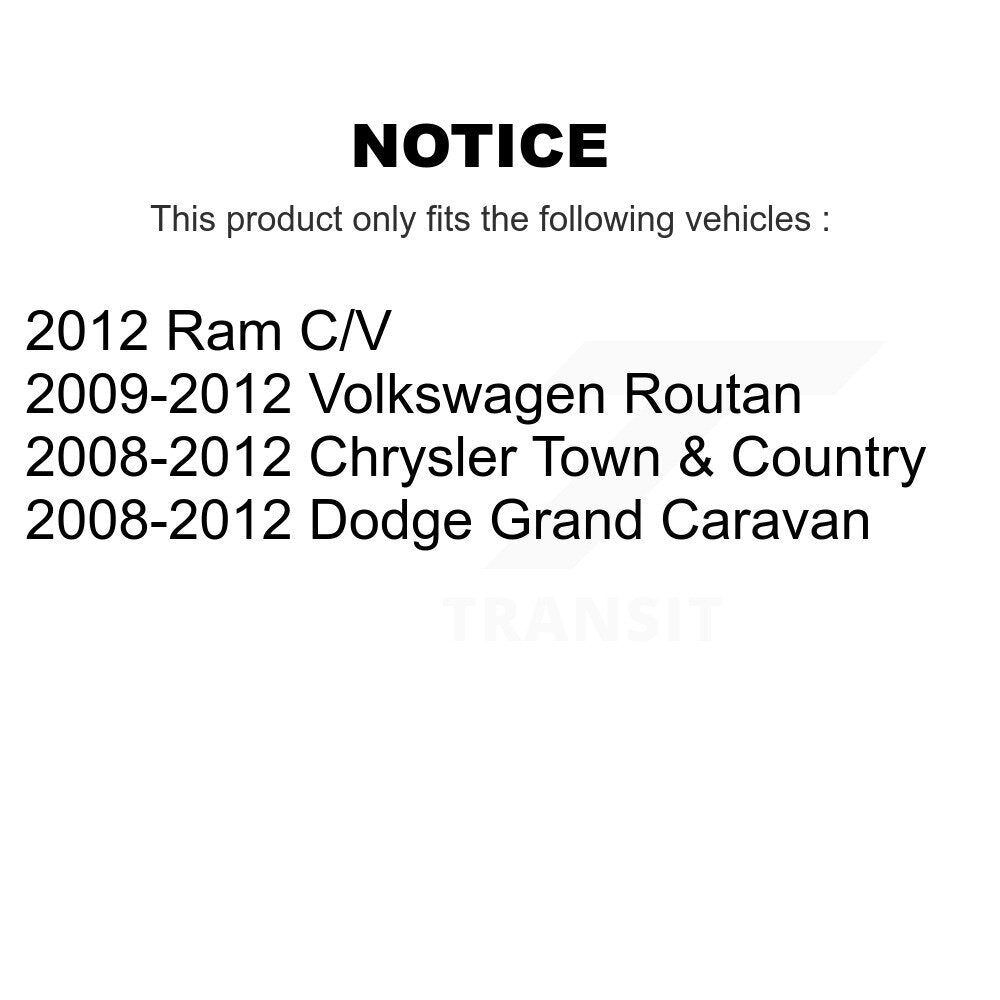 Tuyau hydraulique de frein avant droit, pour Dodge Grand Caravan Chrysler Town & Country