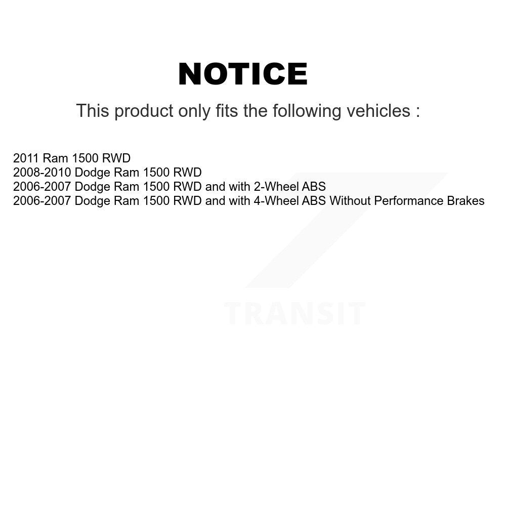 Tuyau hydraulique de frein avant gauche pour Dodge Ram 1500 12-H620939