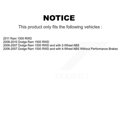 Tuyau hydraulique de frein avant gauche pour Dodge Ram 1500 12-H620939