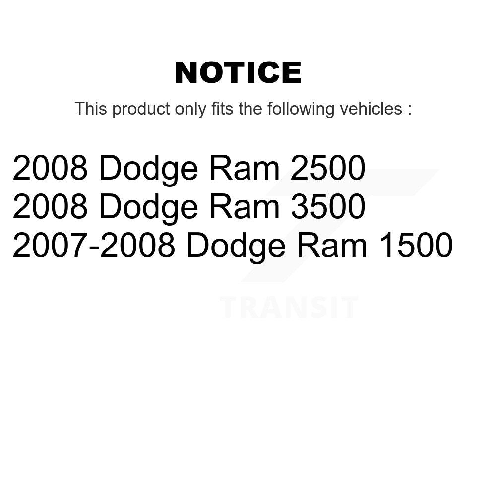 Tuyau hydraulique de frein arrière gauche pour Dodge Ram 1500 3500 2500 12-H620941