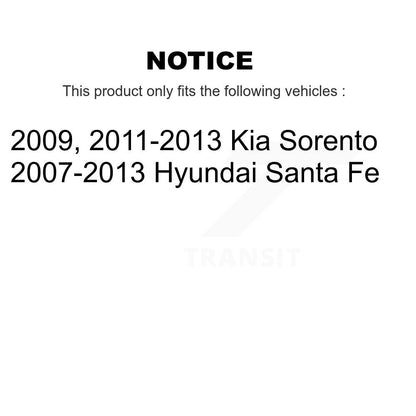 Tuyau hydraulique de frein arrière droit, pour Hyundai Santa Fe Kia Sorento 12-H620962
