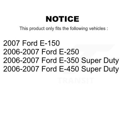 Tuyau hydraulique de frein avant gauche, pour Ford E-350 Super Duty E-250 E-150 E-450