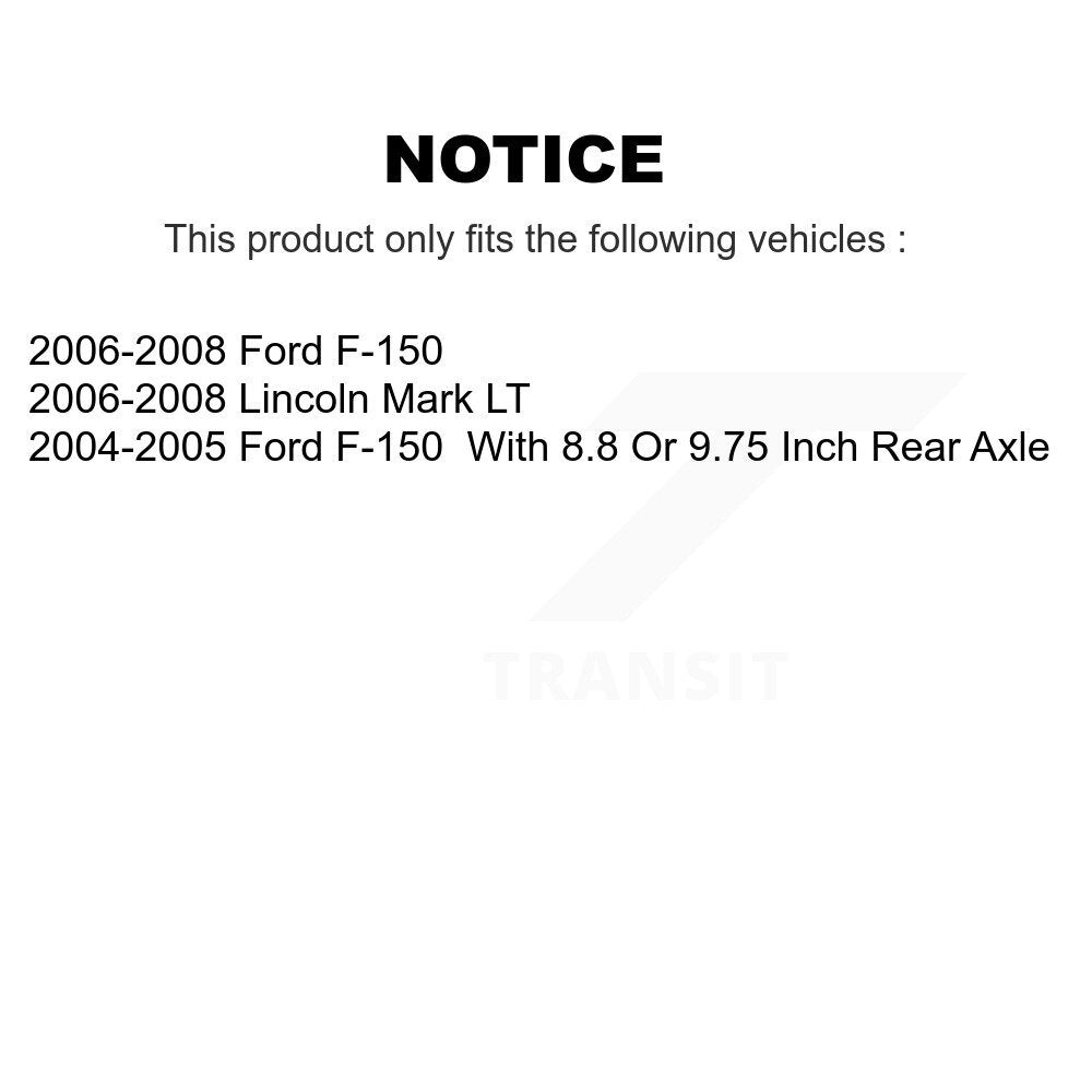 Tuyau hydraulique de frein arrière droit pour Ford F-150 Lincoln Mark LT 12-H621018