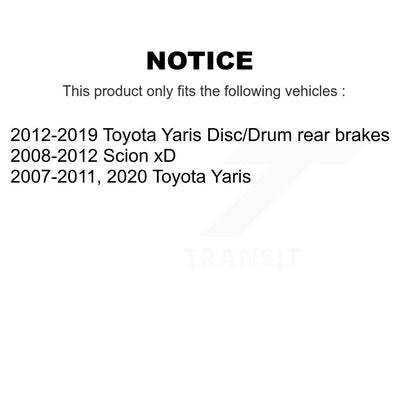 Tuyau hydraulique de frein arrière gauche pour Toyota Yaris Scion xD 12-H621061