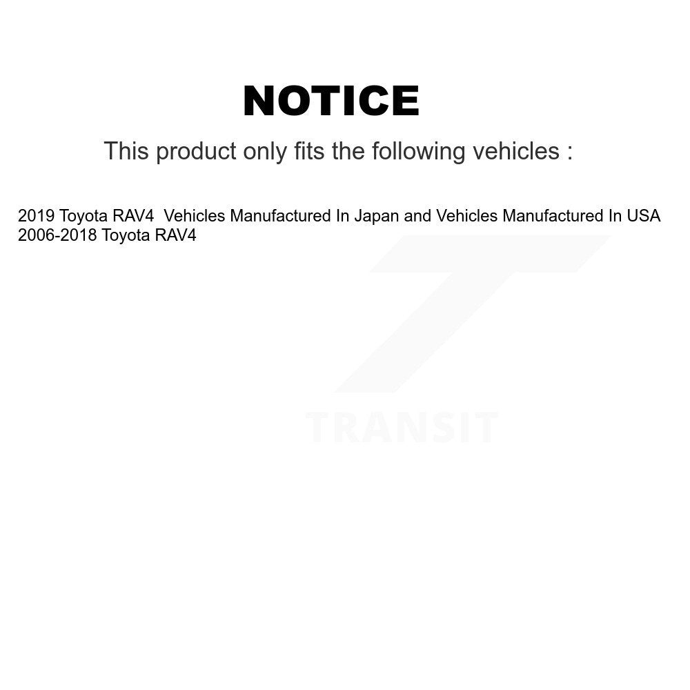 Tuyau hydraulique de frein avant droit pour Toyota RAV4 12-H621064