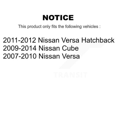 Tuyau hydraulique de frein avant gauche pour Nissan Versa Cube 12-H621117