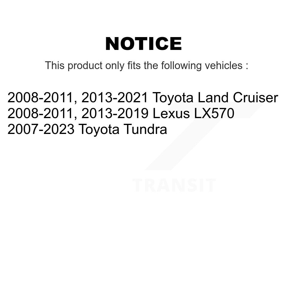 Tuyau hydraulique de frein extérieur arrière, pour Toyota Tundra Lexus LX570 Land Cruiser