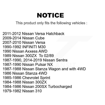 Tuyau hydraulique de frein pour Nissan Versa Sentra Cube 300ZX Pulsar NX 200SX Axxess