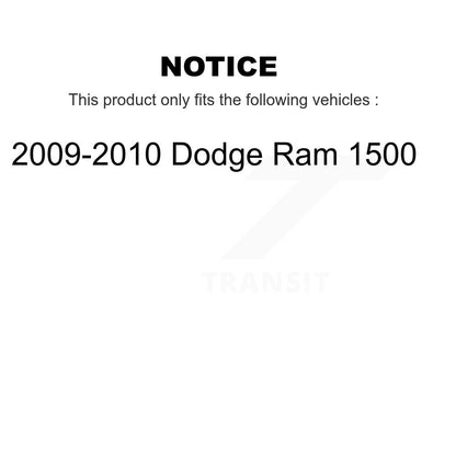 Tuyau hydraulique de frein arrière gauche pour Dodge Ram 1500 2009 – 2010 12-H621332