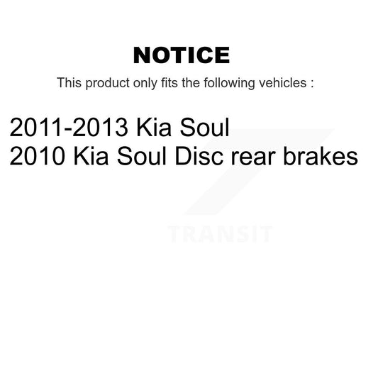 Tuyau hydraulique de frein extérieur arrière pour Kia Soul 12-H621378