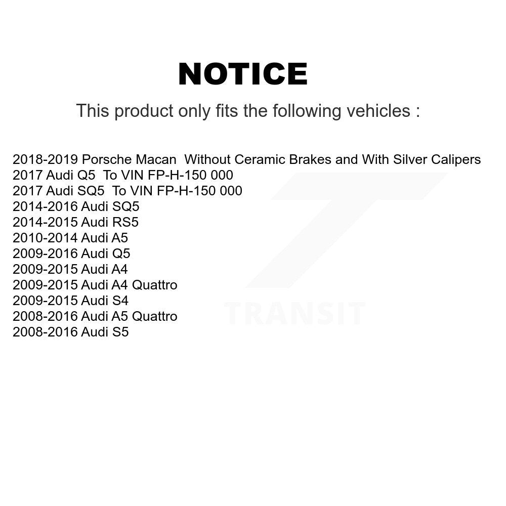 Tuyau hydraulique de frein arrière, pour Audi Q5 A4 Quattro Porsche Macan A5 S4 S5 SQ5 RS5