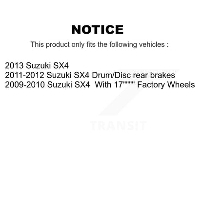 Tuyau hydraulique de frein arrière pour Suzuki SX4 12-H621586
