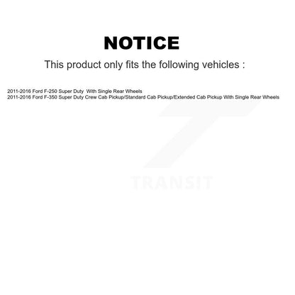 Tuyau hydraulique de frein arrière gauche pour Ford F-350 Super Duty F-250 2011 – 2016