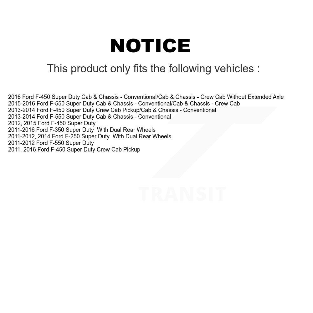 Tuyau hydraulique de frein central arrière, pour Ford F-350 Super Duty F-250 F-450 F-550