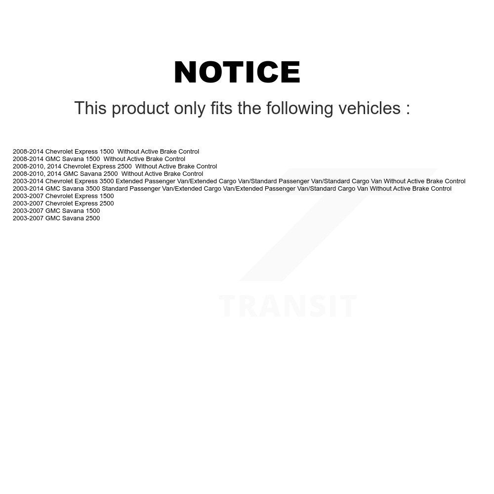 Tuyau hydraulique de frein arrière gauche, pour Chevrolet GMC Express 3500 Savana 2500 1500
