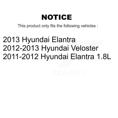 Tuyau hydraulique de frein avant droit pour Hyundai Elantra Veloster 12-H621775