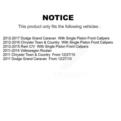 Tuyau hydraulique de frein arrière gauche pour Dodge Grand Caravan Chrysler Town & Country