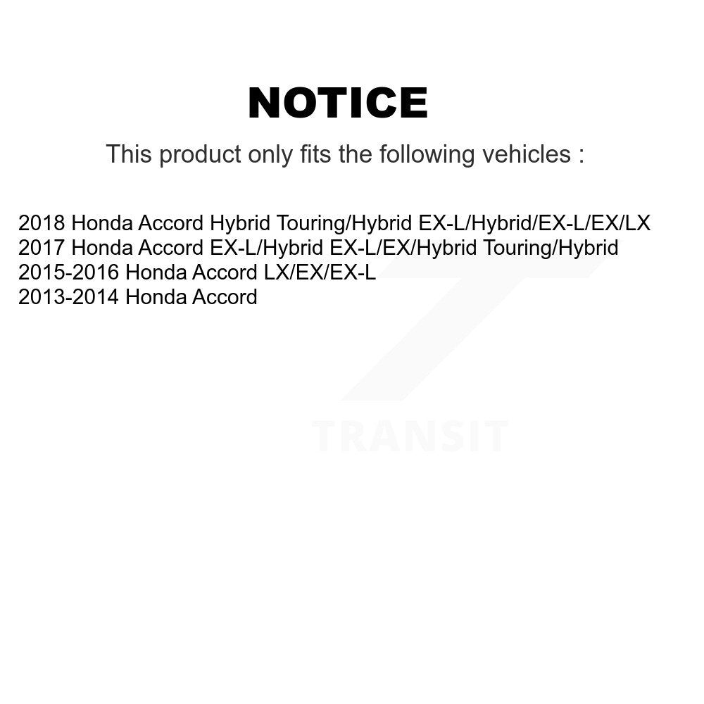 Tuyau hydraulique de frein avant droit pour Honda Accord 12-H621917