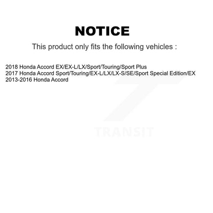 Tuyau hydraulique de frein arrière droit pour Honda Accord 12-H621920