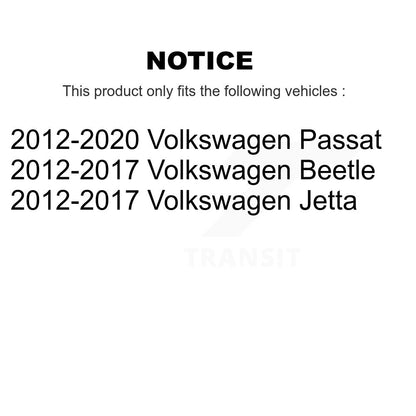 Tuyau hydraulique de frein avant pour Volkswagen Jetta Passat Beetle 12-H622017