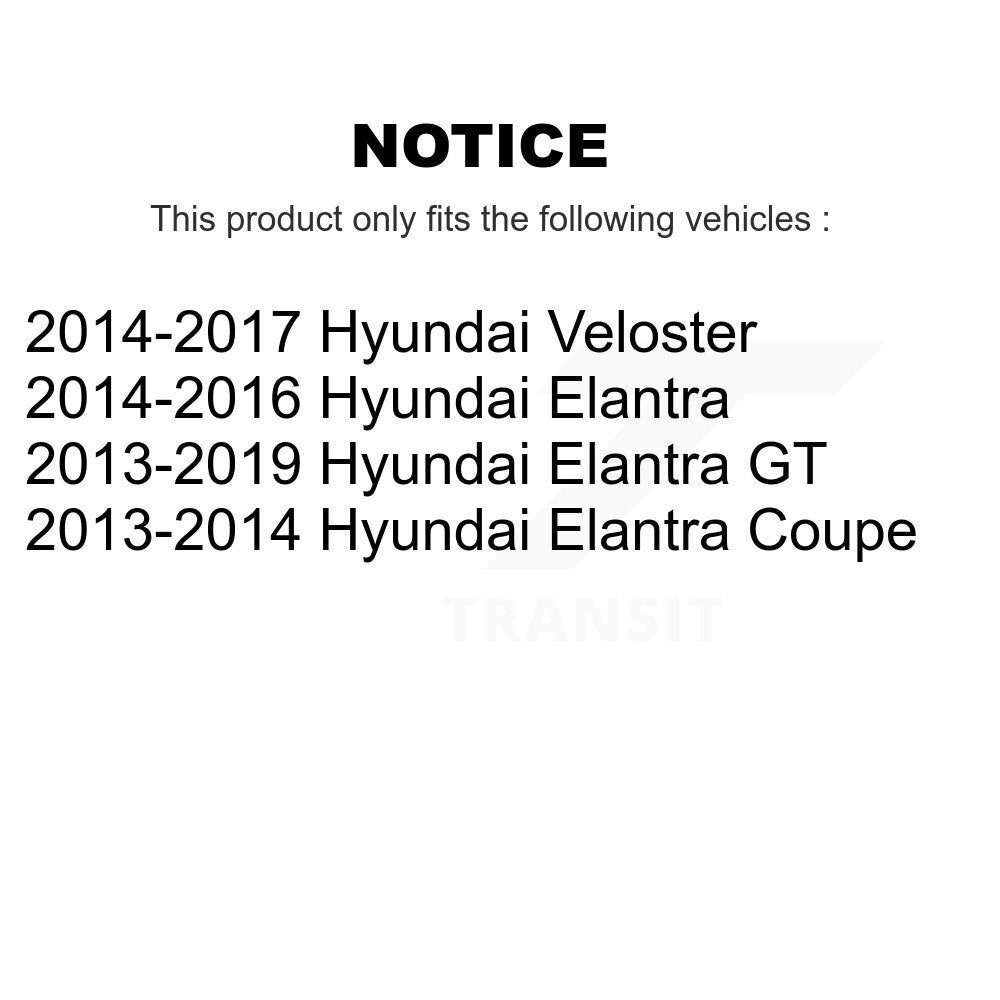 Tuyau hydraulique de frein avant droit pour Hyundai Elantra GT Veloster Coupé