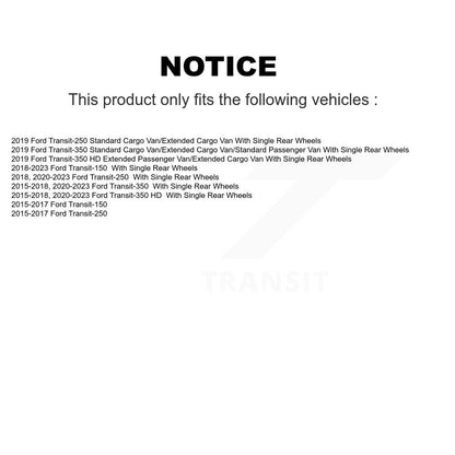 Tuyau hydraulique de frein arrière pour Ford Transit-250 Transit-150 Transit-350 HD