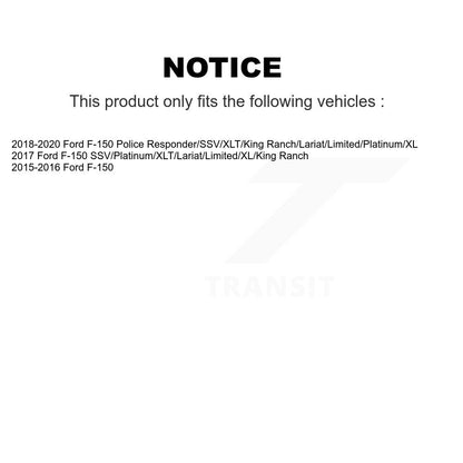 Tuyau hydraulique de frein avant gauche pour Ford F-150 12-H622471
