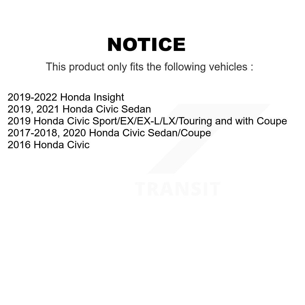 Tuyau hydraulique de frein avant gauche pour Honda Civic Insight 12-H622529