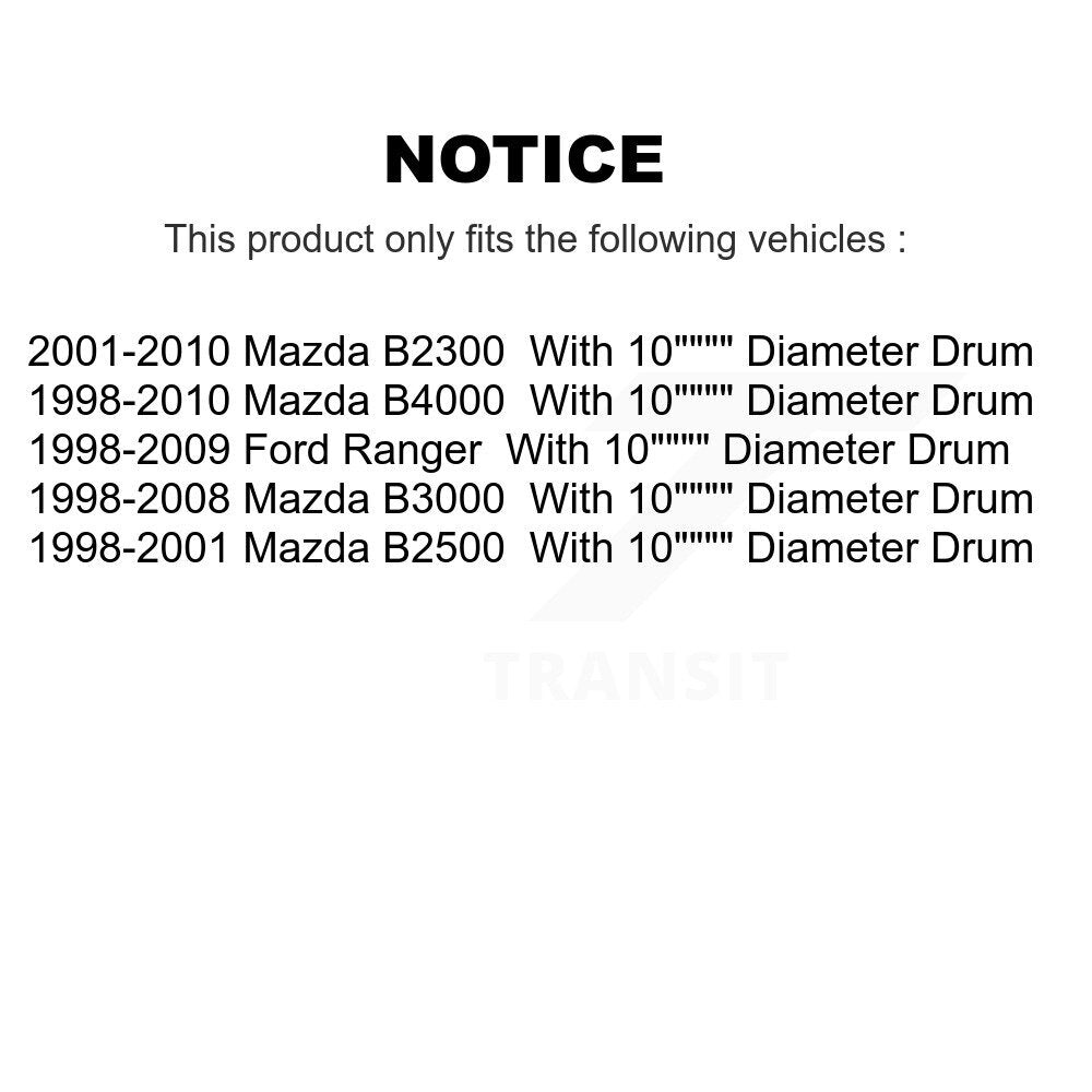 Cylindre de roue de frein à tambour arrière, pour Ford Ranger Mazda B4000 B3000 B2300 B2500