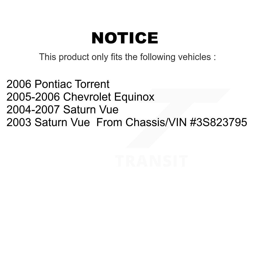 Cylindre de roue de frein à tambour arrière, pour Chevrolet Equinox Saturn Vue Pontiac Torrent