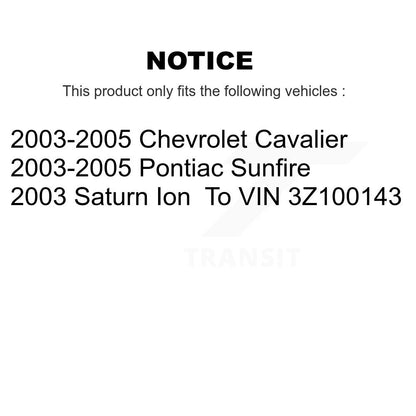 Cylindre de roue de frein à tambour arrière, pour Pontiac Sunfire Chevrolet Cavalier Saturn Io