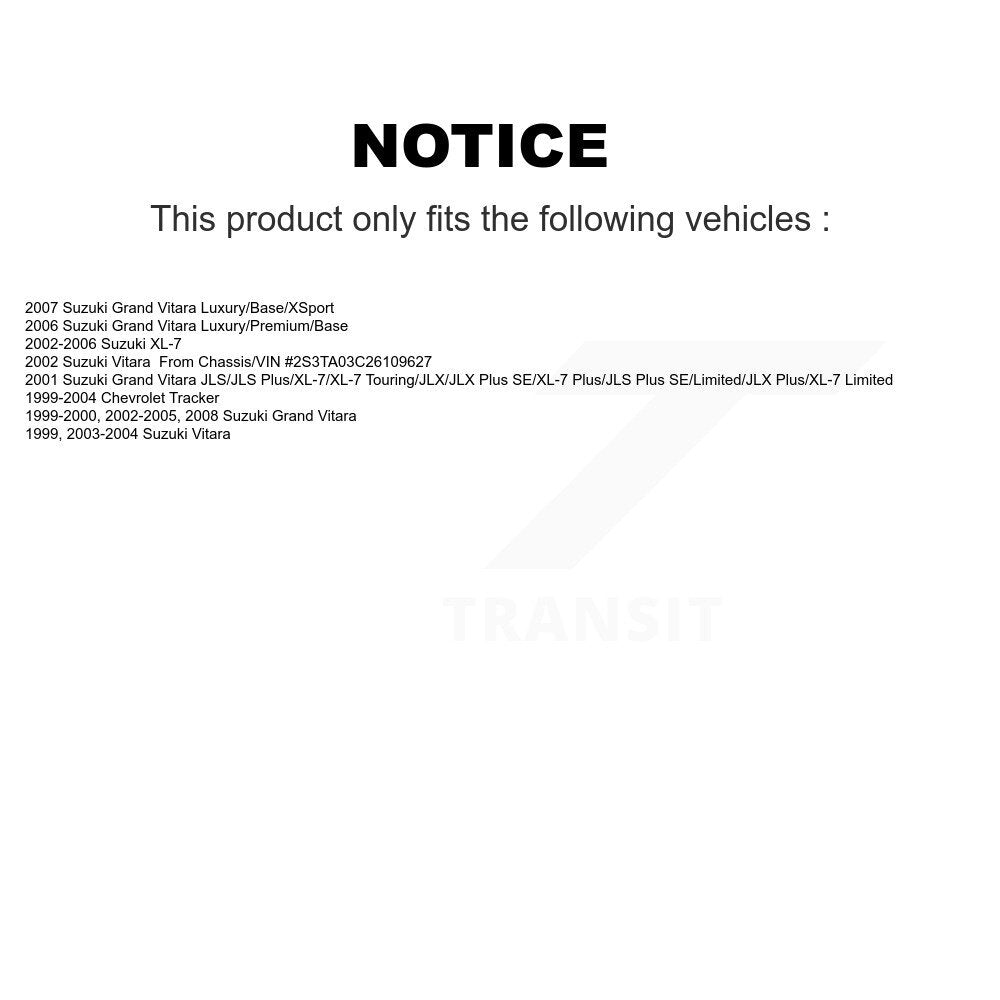 Cylindre de roue de frein à tambour arrière, pour Suzuki Grand Vitara Chevrolet Tracker XL-7