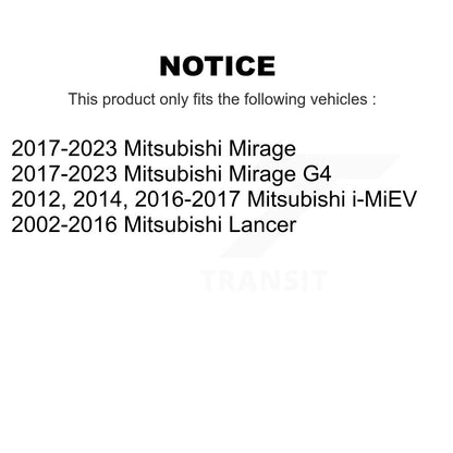 Cylindre de roue de frein à tambour arrière, pour Mitsubishi Lancer Mirage G4 i-miev