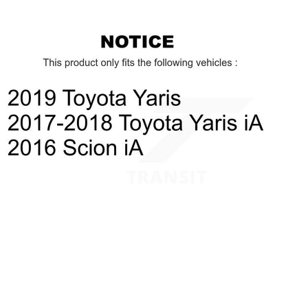 Cylindre de roue de frein à tambour arrière, pour Toyota Yaris iA Scion 14-WC370261