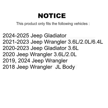 Filtre à air de cabine pour Jeep Wrangler Gladiator 54-WP10371